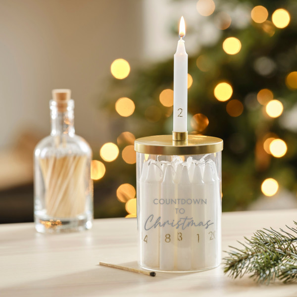 Adventskalender Candle Countdown