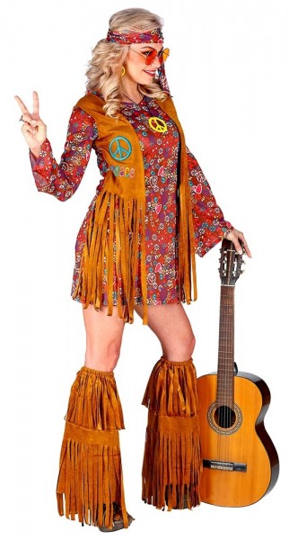 Hippie Braut Mady Damenkostüm 4