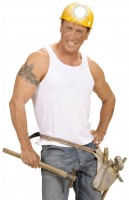 Vorschau: Ulli Bauarbeiter Helm Mit Echter Leuchte