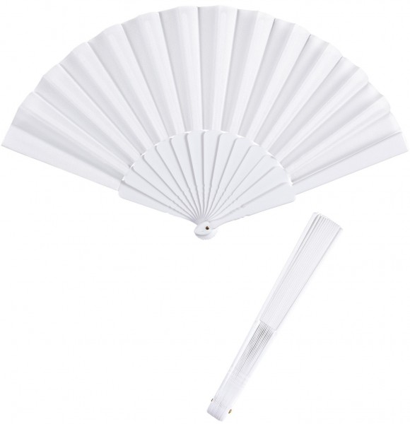 Weißer Fächer 23cm
