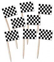 50 Racing Team Party Picker 5cm