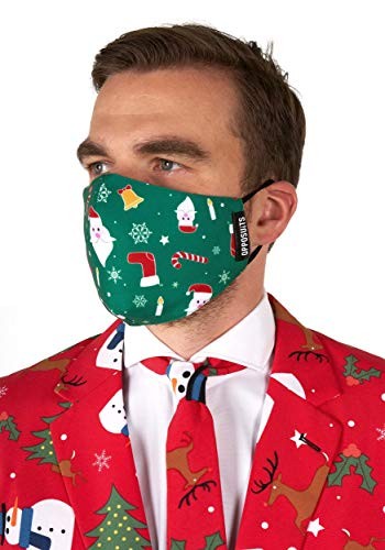 Mister Christmas Mund-Nase-Maske