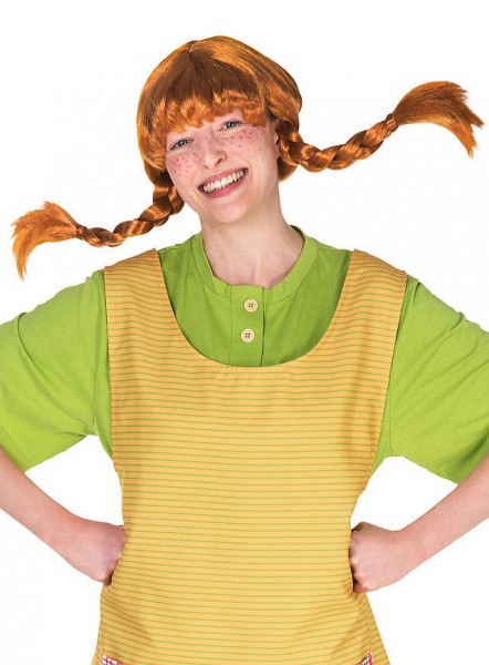 Pippi Langstrumpf Perücke für Damen