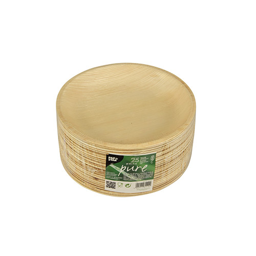 25 Palmblatt Teller Vivaldi rund 18,5cm