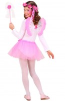 Pinke Feen Blumen Set