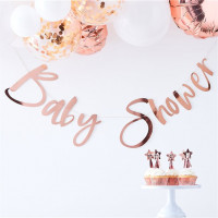 Newborn Star Baby Shower Girlande 1,5m