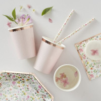 8 Wild Flowers Pappbecher 260ml