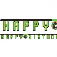 Level Up Birthday Girlande 2,18m