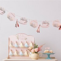 Birthday Teaparty Girlande 3,5m