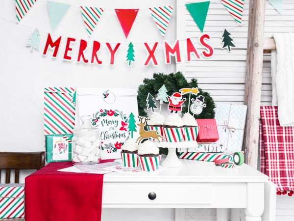 Christmas Forest Stickerbogen 3