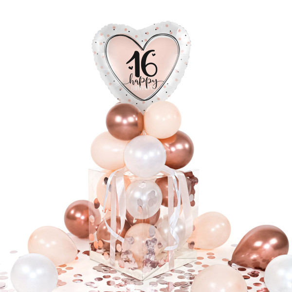Balloha Geschenkbox DIY Happy 16 Heart XL