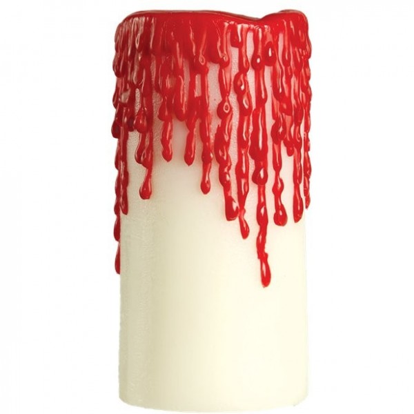 Blutige Halloween Kerze 10cm