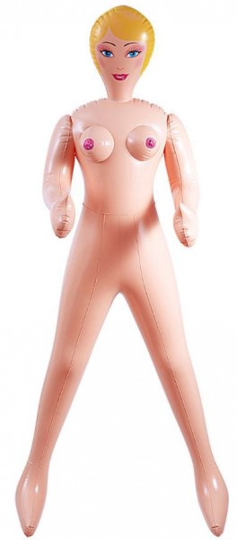 Aufblasbare Scherzartikel Gummipuppe