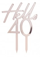Hello Forty Tortendeko