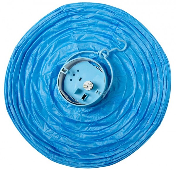 Blå LED-lykta 30cm 3