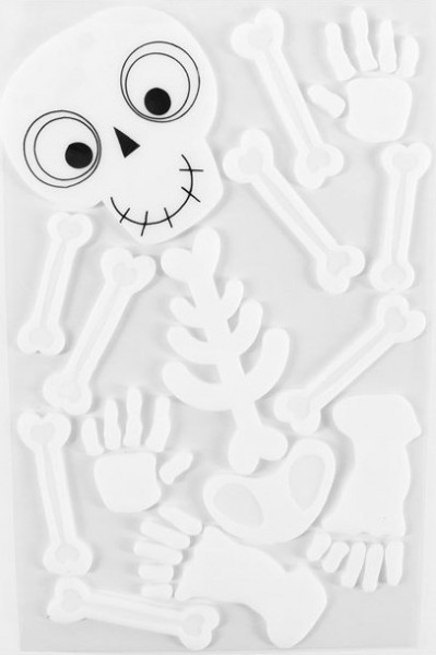 Mr Skeleton Halloween Fensterdeko