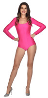 Pinker Langarm Body Clarissa