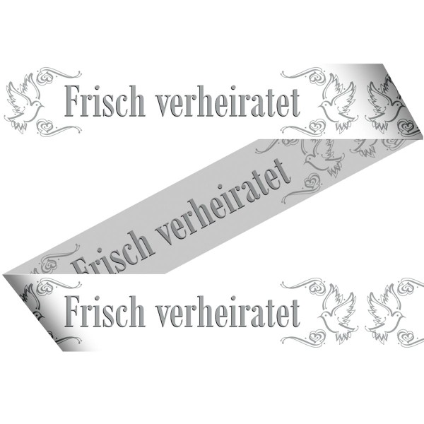Frisch Verheiratet Absperrband 15m