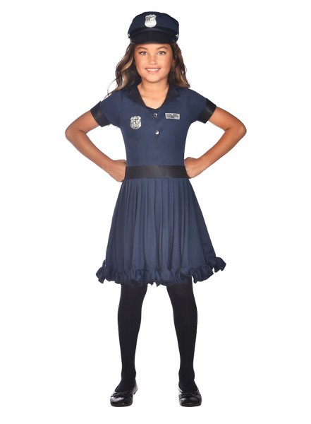 Kleine Polizistin Anna Kinderkostüm 3