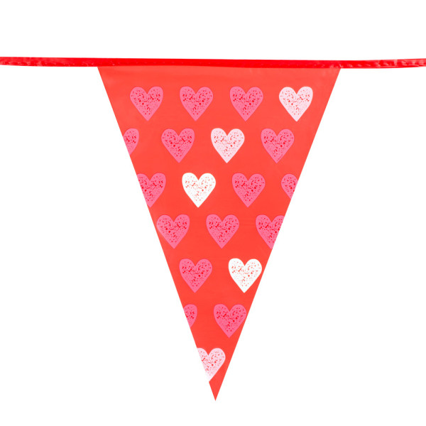 Liebesrausch Wimpelkette 6m