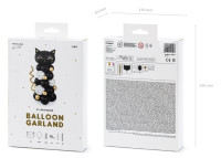 Vorschau: Black Pussycat Ballongirlandenset