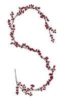 Landhaus Weihnacht Beeren Girlande 1,8m