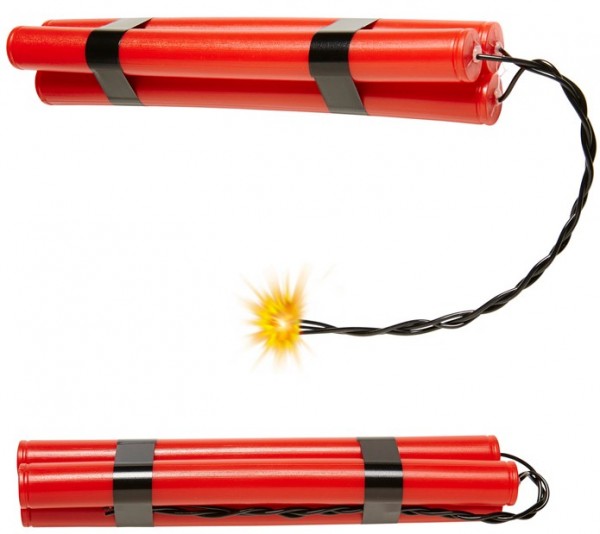 Dynamit Sprengstoff Stange