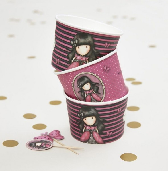 8 Santoro Gorjuss Ladybird Dessert Becher