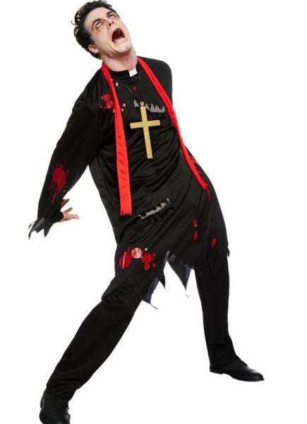 Zombie Priester Herrenkostüm