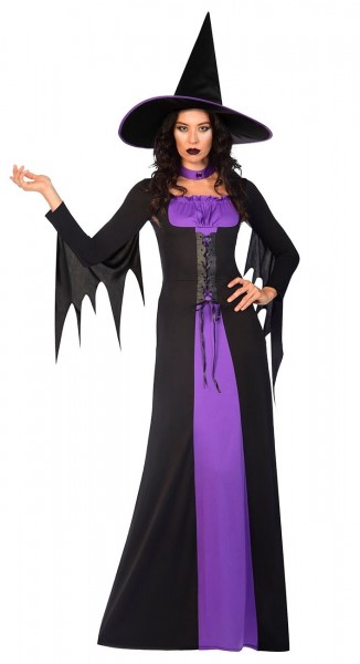 Hexe Violet Damenkostüm Classic