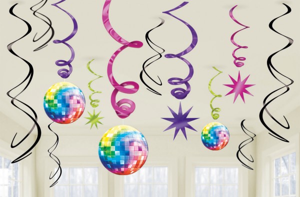 70er Disco Fever Hängedekoration 61cm