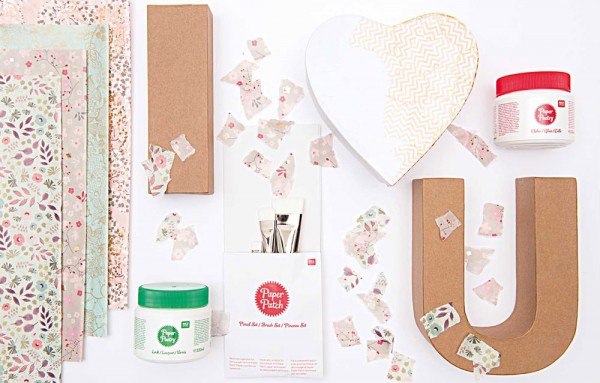 Buchstabe Z aus Pappmaché 17,5cm