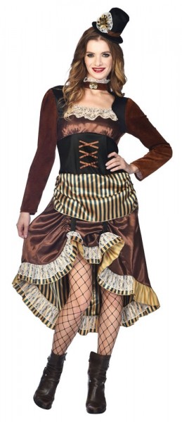 Steampunk Lady Izzy Damenkostüm