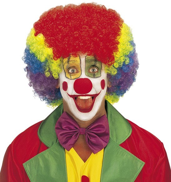 Riesen Clown Perücke Multi-Color-Style