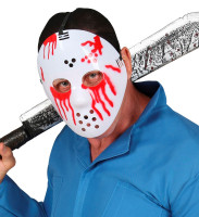 Förhandsgranskning: Blodfärgad hockeymask för män