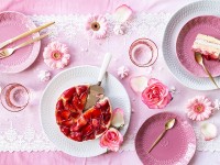 Vorschau: Spitzen Stoff Royal Flower 9m x 45cm