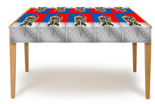 Tischdecke Ritter Wappen
