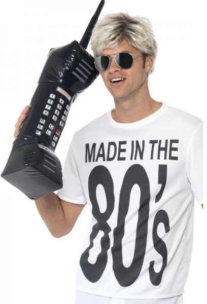 Aufblasbares Retro 80er Jahre Handy