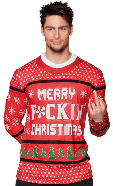 Miese Weihnachtsgrüße Shirt Für Herren
