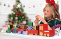 DIY Weihnachtszug Adventskalender