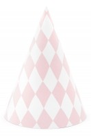 6 Candy Party Hüte 16cm