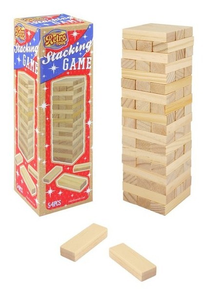 Mini Wackelturm Geschicklichkeitsspiel