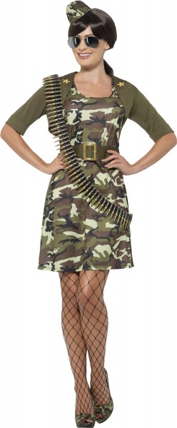 Betörendes Camouflage Damenkostüm