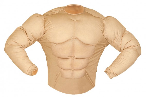 Gepolstertes Muskel Shirt Für Herren 5