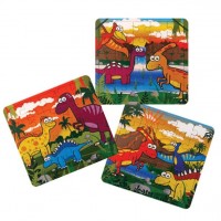 1 Dino Puzzle 12 x 13cm