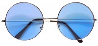 Hippie Brille John hellblau