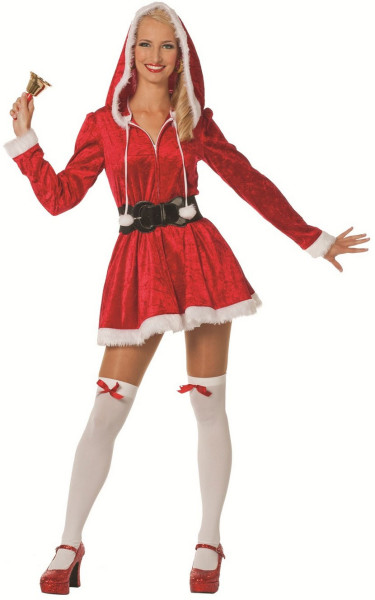 Sexy Santa Weihnachtsfrau Damenkostüm