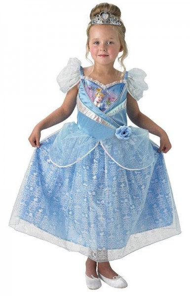 Entzückendes Cinderella Mädchenkostüm