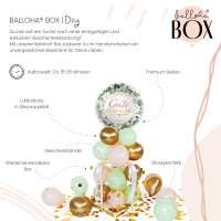 Vorschau: Balloha Geschenkbox DIY Gute Besserung Greenery XL