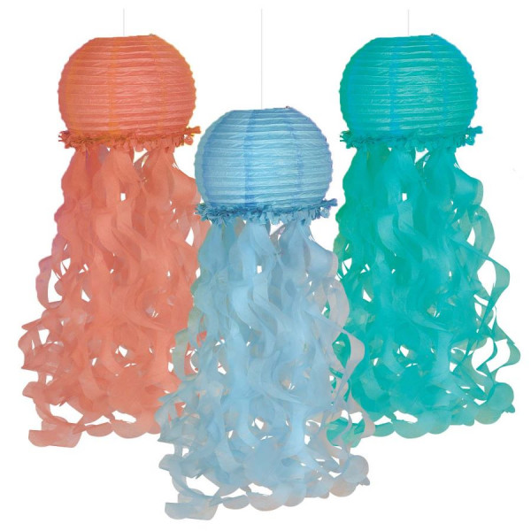 3 Mermaid Dream Lampions Qualle